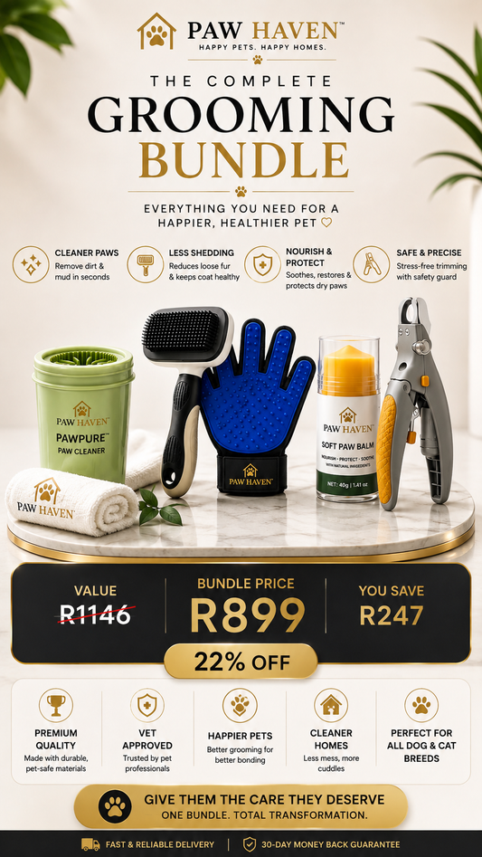 PawHaven CompleteCare™ Grooming Bundle