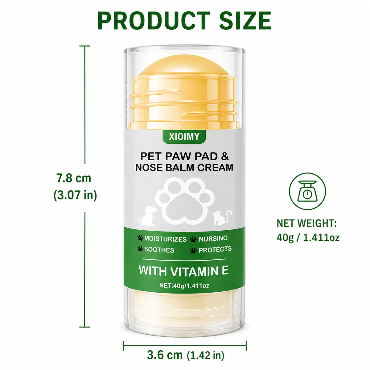 Paw Haven™ Soft Paws Balm | Vitamin E Paw & Nose Care