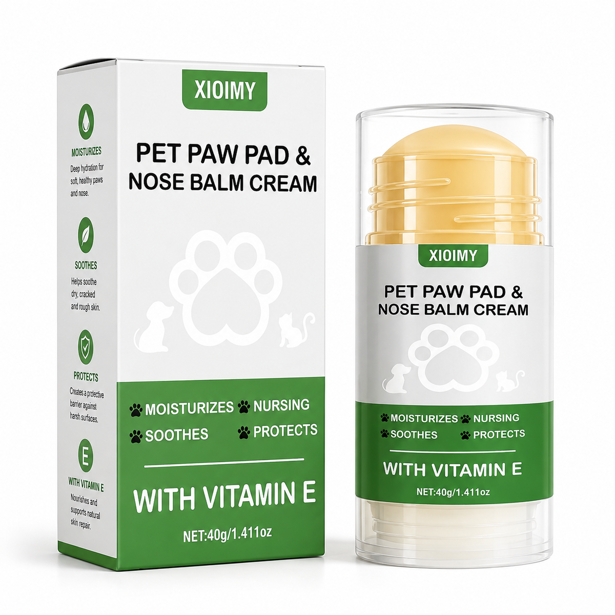 Paw Haven™ Soft Paws Balm | Vitamin E Paw & Nose Care